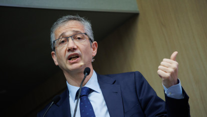 El gobernador del Banco de España, Pablo Hernández de Cos