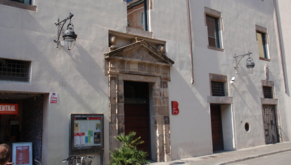 Número 17 de la calle de las Ramalleres, donde se ubica el 'torn dels orfes'