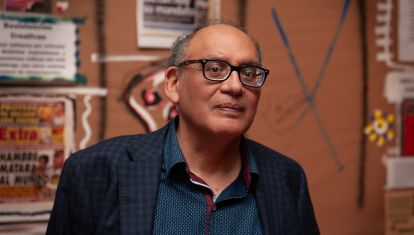 El artista peruano Herbert Rodríguez en 2019