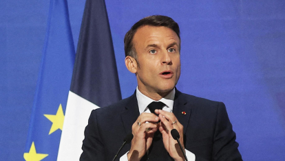 El presidente francés Emmanuel Macron pretende relanzar Europa