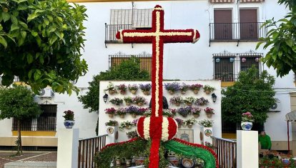 Cruz de Mayo de la Hermandad Padre Jesús de Nazareno, ganadora del Primer Premio Modalidad Casco Histórico