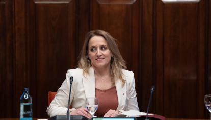 La consellera de Economía y Hacienda de la Generalitat, Natàlia Mas.