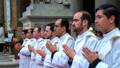 Ordenación de 20 sacerdotes legionarios de Cristo el pasado sábado en Roma