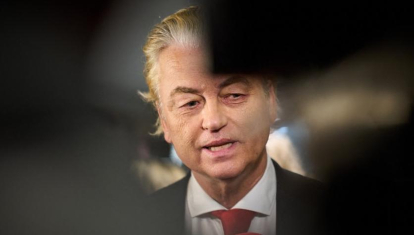 El futuro primer ministro de Países Bajos, Geert Wilders