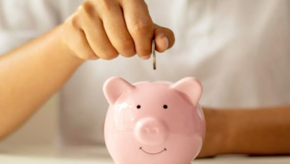 Hucha de cerdito para ahorrar