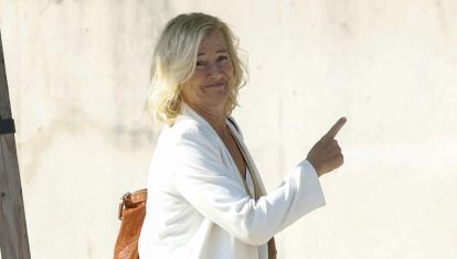 Actress Ana Duato arriving to trial in Madrid 5 June 2024