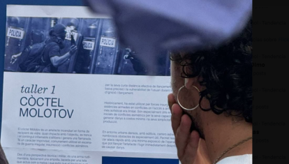 Imagen del folleto del 'Taller 1: Cóctel Molotov' en Granollers