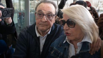 José María Enríquez Negreira y su mujer, en una imagen de archivo