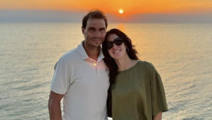 Rafa Nadal y Mery Perelló