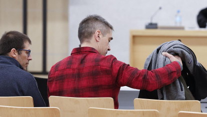 Los miembros de ETA, Aitor Aguirrebarrena, alias 'Peio', y Asier Arzalluz, 'Santi', en la Audiencia Nacional