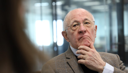 El filósofo y escritor, durante su entrevista