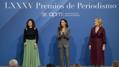 La Reina Letizia y la presidenta madrileña, Isabel Díaz Ayuso