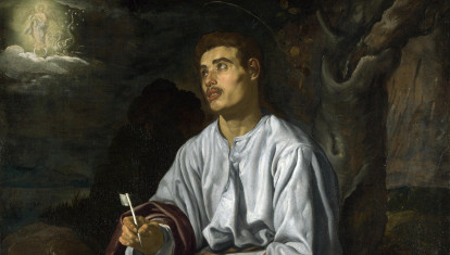 San Juan evangelista en Patmos, de Velázquez