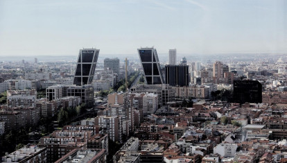 Vista panorámica de Madrid