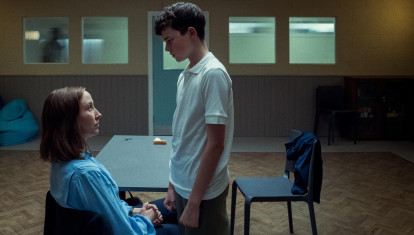 Erin Doherty y Owen Cooper, en una escena de la serie Adolescencia