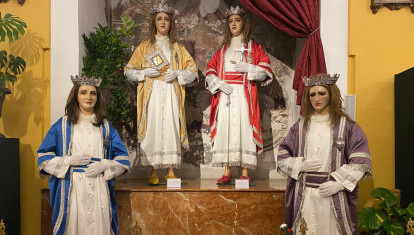 Figuras bíblicas en la exposición de arte cofrade de Puente Genil