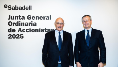 Josep Oliu y César González-Bueno