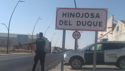 Agentes de la Benemérita en Hinojosa del Duque