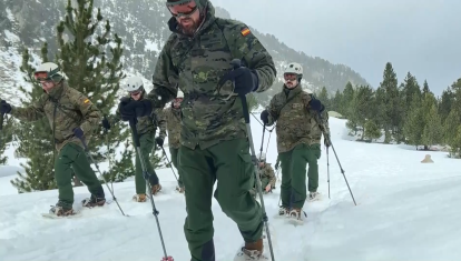 Imágenes del Ejército de Tierra durante su entrenamiento