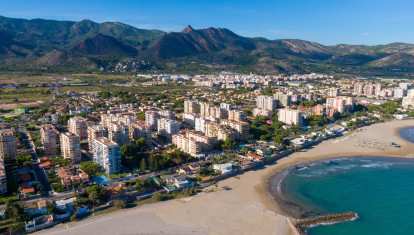 Vista de la localidad de Benicasim, Castellón