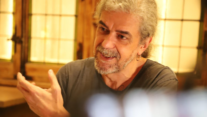 Fernando León de Aranoa durante la entrevista con El Debate