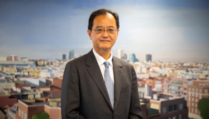 Takahiro Nakamae, embajador de Japón en España, en entrevista en El Debate