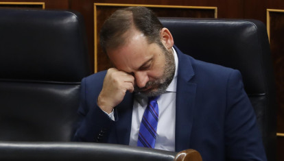José Luis Ábalos en su época como ministro de Fomento