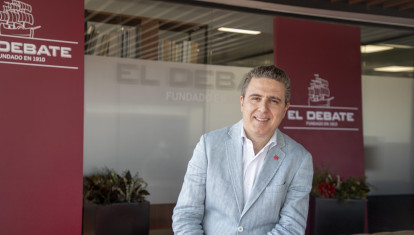 Nuno Coutinho durante su visita a la redacción de El Debate
