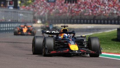 Max Verstappen en el Gran Premio de Emilia Romaña