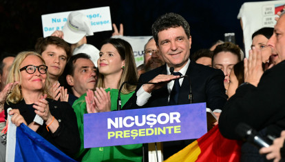 El alcalde de Bucarest y candidato presidencial independiente, Nicusor Dan