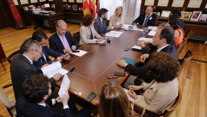 Junta de Gobierno municipal de Valladolid, reunida este lunes