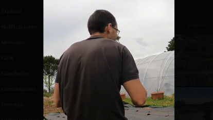 El agricultor conocido en redes como Stocks & Tomatoes