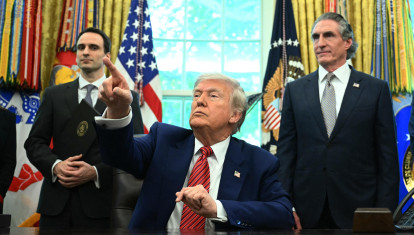 Donald Trump, en la Casa Blanca