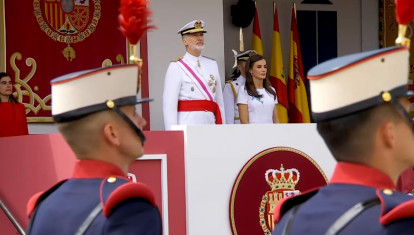 Felipe VI, en el Día de las Fuerzas Armadas