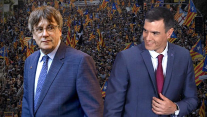 Puigdemont y Sánchez