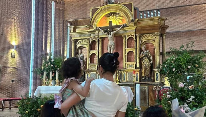 Georgina Rodríguez, con sus hijos