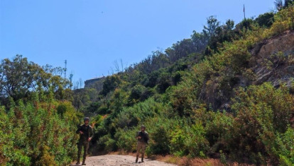 El Ejército refuerza la seguridad en el Campo Exterior de Ceuta con operaciones de vigilancia y disuasión