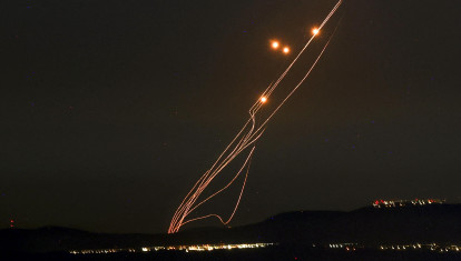 La Cúpula de Hierro de Israel intercepta misiles iraníes