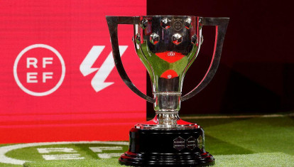 El trofeo de la Liga española, en una imagen de archivo