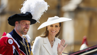 Kate Middleton, junto al Príncipe Guillermo