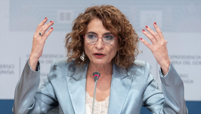 La vicepresidenta primera y ministra de Hacienda, María Jesús Montero.