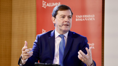 El presidente de la Junta de Castilla y León, Alfonso Fernández Mañueco, la semana pasada