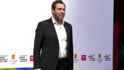 Óscar Puente durante la gala de entrega de los I Premios Pedro Zerolo este lunes