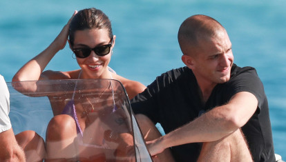 Model Rocio Herrera / Crusset and Maggio Cipriani on holidays in Ibiza on Thursday 18 July 2019.