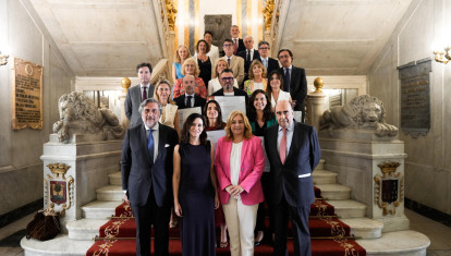 Foto de familia de los Premios Pyme 2025 de Madrid