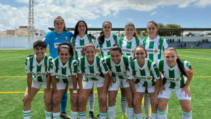 Once inicial de uno de los partidos del Córdoba Femenino de la pasada temporada
