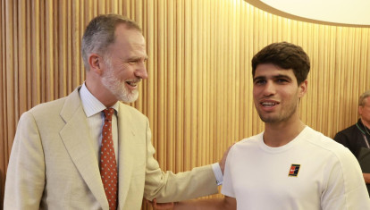 El Rey Felipe y Alcaraz