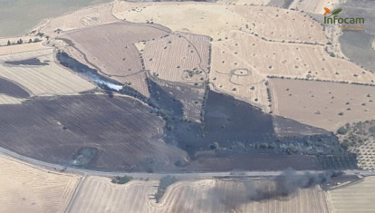 Incendio Alcolea de Calatrava