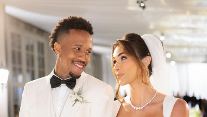 Eder Militao y Tainá Castro se casaron en Sao Paulo