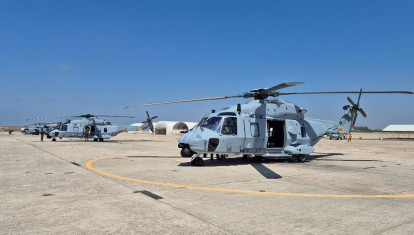Los dos primeros helicópteros NH-90 MSPT 